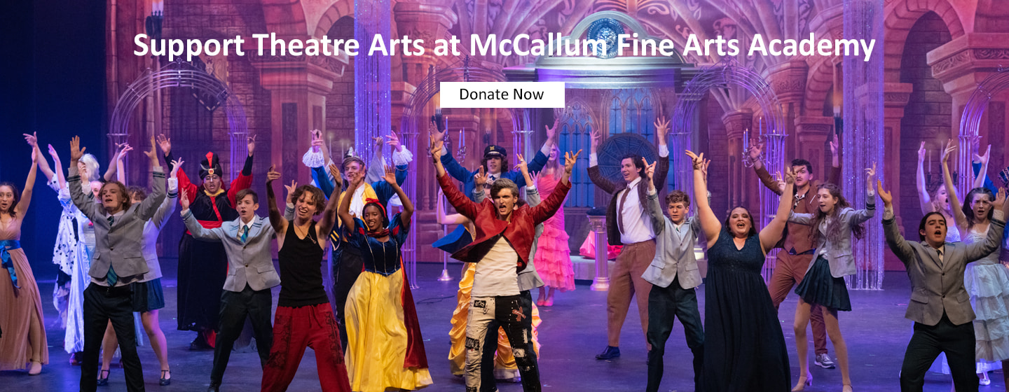 high school students performing at McCallum Fine Arts Academy